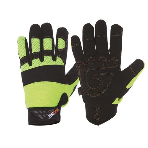 Gloves ProFit Protech Hi Viz Mechaincs Glove 2XL