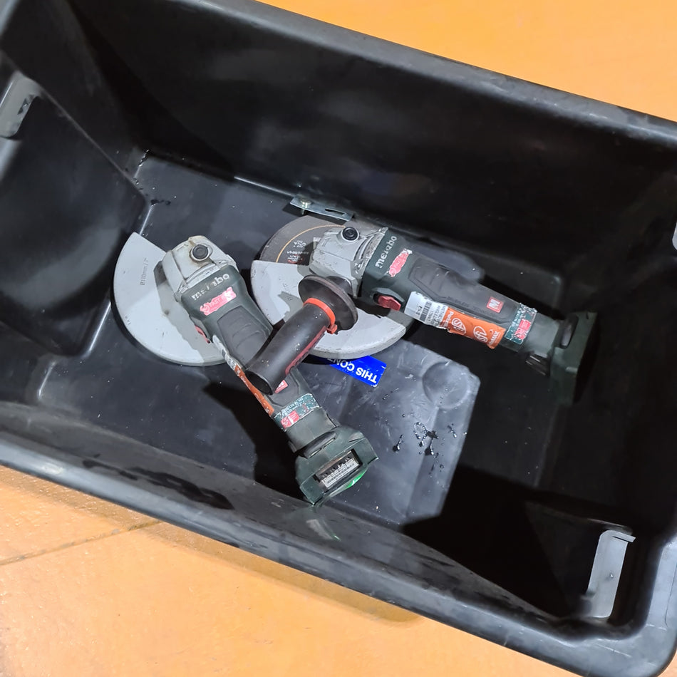 Battery Metabo 18V Angle Grinder 7 Inch